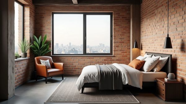 Comment moderniser une chambre avec une déco industrielle